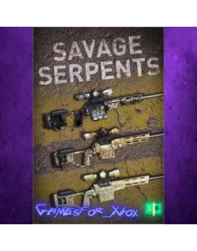 Savage Serpents Skin Pack XBOX DLC