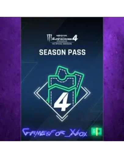 Monster Energy Supercross 4 - Season Pass - XBOX DLC Monster Energy Supercross 4 - Season Pass - XBOX DLC