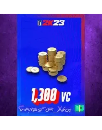 PGA TOUR 2K23 1,300 VC Pack XBOX DLC PGA TOUR 2K23 1,300 VC Pack XBOX DLC