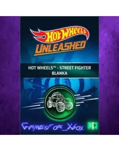 HOT WHEELS - Street Fighter Blanka XBOX DLC