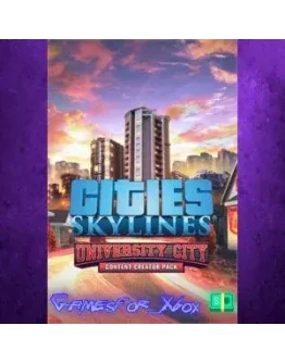 Cities Skylines - Content Creator Pack: Univ XBOX DLC