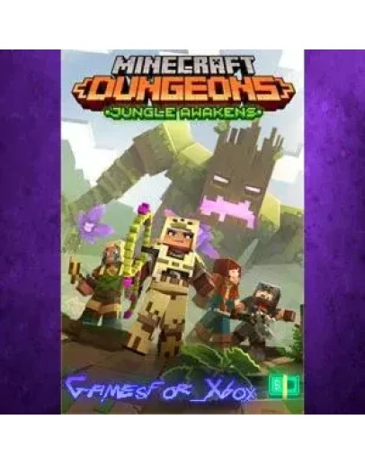 Minecraft Dungeons Jungle Awakens for Window WIND DLC Minecraft Dungeons Jungle Awakens for Window WIND DLC
