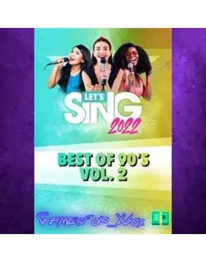 Let's Sing 2022 Best of 90's Vol. 2 Song Pac XBOX DLC