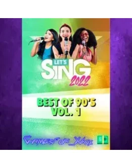 Let's Sing 2022 Best of 90's Vol. 1 Song Pac XBOX DLC