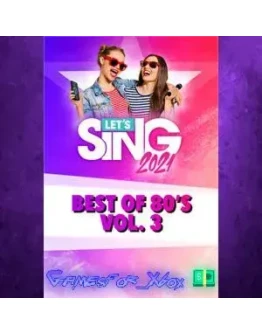 Let's Sing 2021 - Best of 80's Vol. 3 Song P XBOX DLC