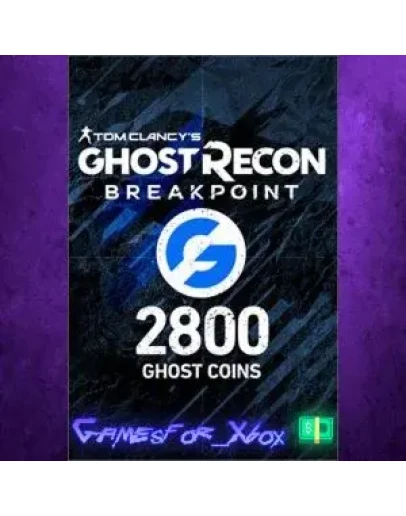 Ghost Recon Breakpoint 2400 +400 Ghost Coins XBOX DLC
