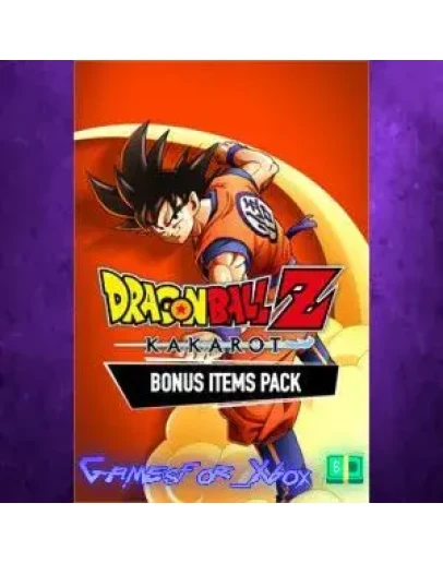 DRAGON BALL Z KAKAROT - Bonus Items Pack XBOX DLC DRAGON BALL Z KAKAROT - Bonus Items Pack XBOX DLC