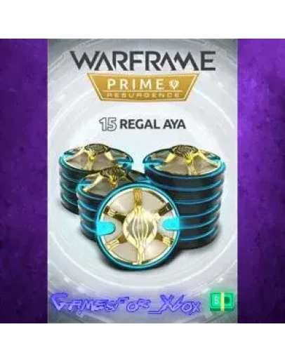 Warframe 15 Regal Aya - Prime Resurgence XBOX DLC