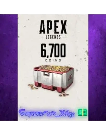Apex Legends 6,000 +700 Bonus Apex Coins XBOX DLC