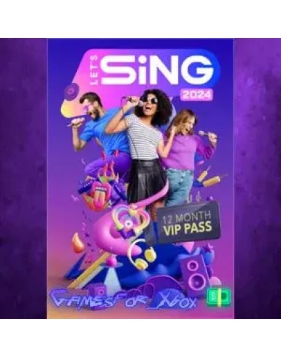 Let's Sing 2024 VIP Pass 12 Month XBOX DLC