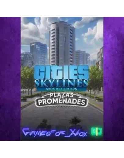 Cities Skylines - Plazas &amp Promenades WIND DLC