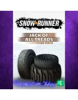 SnowRunner - Jack of all Treads Tire Pack XBOX DLC SnowRunner - Jack of all Treads Tire Pack XBOX DLC