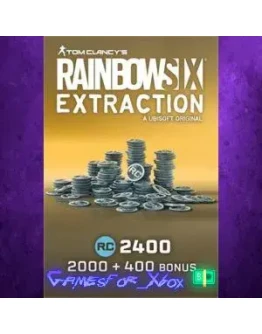 Tom Clancy's Rainbow Six Extraction 2,400 RE XBOX DLC Tom Clancy's Rainbow Six Extraction 2,400 RE XBOX DLC
