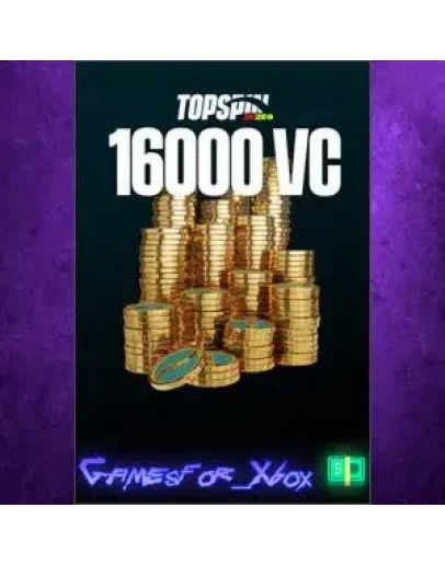 TopSpin 2K25 16,000 Virtual Currency Pack XBOX DLC TopSpin 2K25 16,000 Virtual Currency Pack XBOX DLC