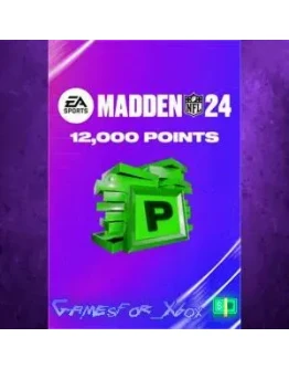 Madden NFL 24 - 12000 Madden Points XBOX DLC Madden NFL 24 - 12000 Madden Points XBOX DLC