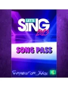 Let's Sing 2023 Song Pass XBOX DLC