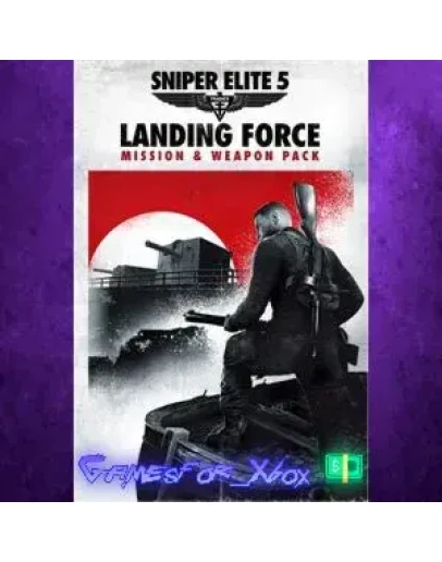 Sniper Elite 5 Landing Force Mission and Wea XBOX DLC Sniper Elite 5 Landing Force Mission and Wea XBOX DLC