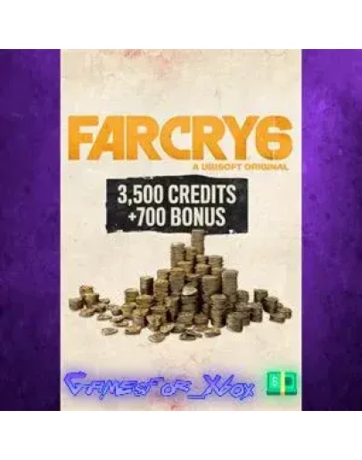 FAR CRY 6 - LARGE PACK 4,200 CREDITS XBOX DLC FAR CRY 6 - LARGE PACK 4,200 CREDITS XBOX DLC