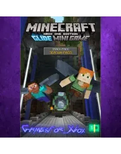 Minecraft Glide Track Pack Season Pass XBOX DLC Minecraft Glide Track Pack Season Pass XBOX DLC