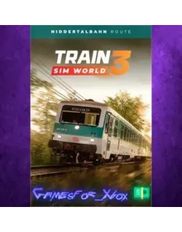 Train Sim World 3 Niddertalbahn: Bad Vilbel XBOX DLC Train Sim World 3 Niddertalbahn: Bad Vilbel XBOX DLC