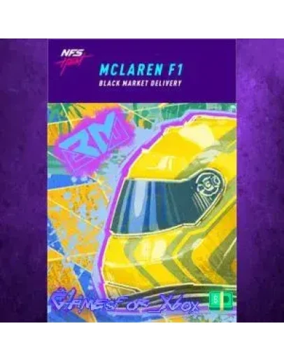Need for Speed Heat - McLaren F1 Black Marke XBOX DLC