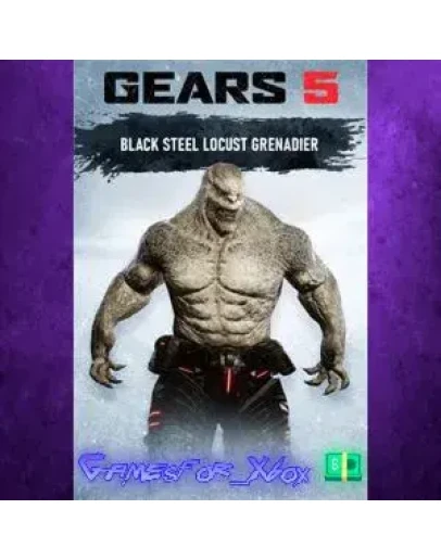 Black Steel Locust Grenadier XBOX DLC Black Steel Locust Grenadier XBOX DLC