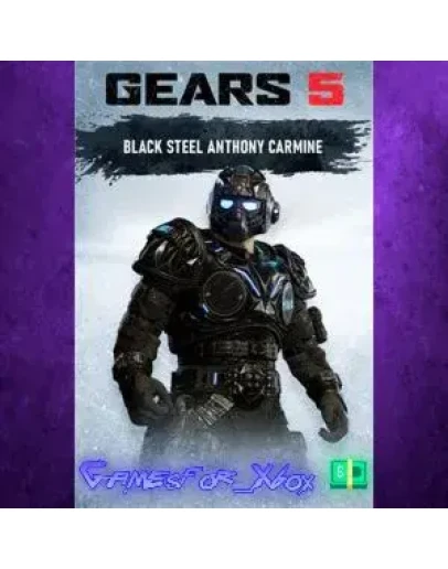 Black Steel Anthony Carmine XBOX DLC Black Steel Anthony Carmine XBOX DLC