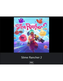 Slime Rancher 2 PS5 TR
