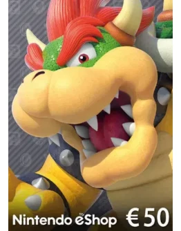 Nintendo eShopКарта 50 EUR ЕвроНинтендоГермания Nintendo eShopКарта 50 EUR ЕвроНинтендоГермания