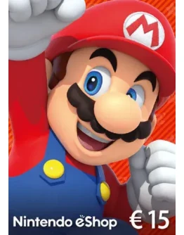 Nintendo eShopКарта 15 EUR ЕвроНинтендоГермания Nintendo eShopКарта 15 EUR ЕвроНинтендоГермания