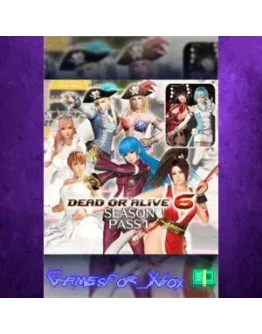 DEAD OR ALIVE 6 Season Pass 1 XBOX DLC DEAD OR ALIVE 6 Season Pass 1 XBOX DLC