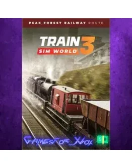 Train Sim World 3 Peak Forest Railway: Amber XBOX DLC Train Sim World 3 Peak Forest Railway: Amber XBOX DLC