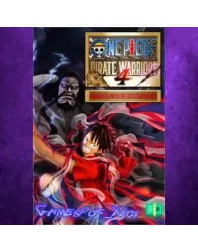 ONE PIECE PIRATE WARRIORS 4 Additional Episo XBOX DLC ONE PIECE PIRATE WARRIORS 4 Additional Episo XBOX DLC