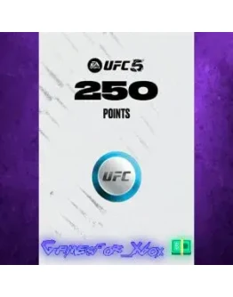 UFC 5 - 250 UFC POINTS XBOX DLC UFC 5 - 250 UFC POINTS XBOX DLC