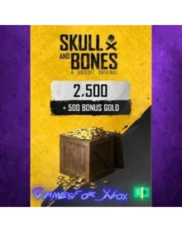 Skull and Bones 3,000 Gold XBOX DLC Skull and Bones 3,000 Gold XBOX DLC