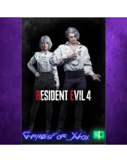 Resident Evil 4 Leon & Ashley Costumes 'Roma XBOX DLC Resident Evil 4 Leon & Ashley Costumes 'Roma XBOX DLC