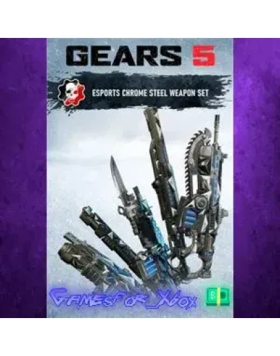 Chrome Steel Weapon Set XBOX DLC Chrome Steel Weapon Set XBOX DLC