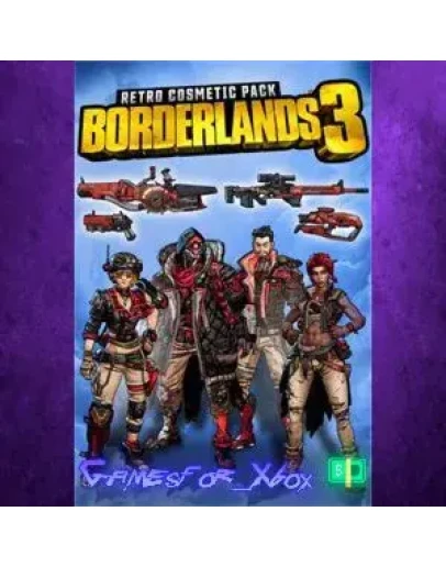 Borderlands 3 Retro Cosmetic Pack XBOX DLC Borderlands 3 Retro Cosmetic Pack XBOX DLC