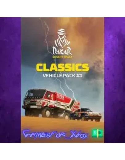 Dakar Desert Rally - Classics Vehicle Pack # XBOX DLC Dakar Desert Rally - Classics Vehicle Pack # XBOX DLC