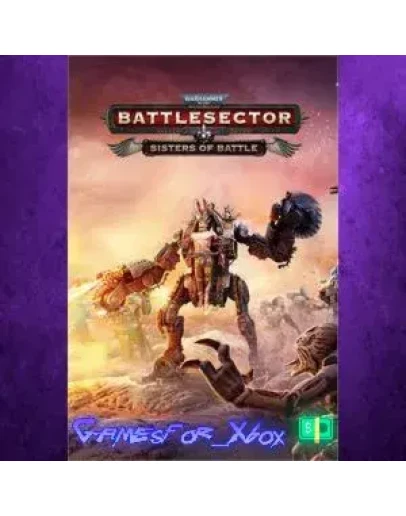 Warhammer 40,000 Battlesector - Sisters of B XBOX DLC Warhammer 40,000 Battlesector - Sisters of B XBOX DLC