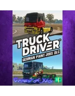 Truck Driver - German Paint Jobs DLC XBOX DLC Truck Driver - German Paint Jobs DLC XBOX DLC