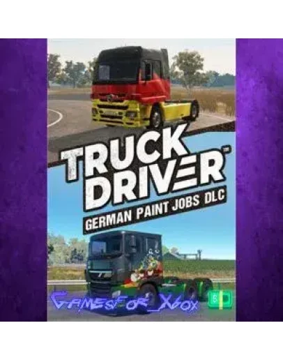 Truck Driver - German Paint Jobs DLC XBOX DLC Truck Driver - German Paint Jobs DLC XBOX DLC