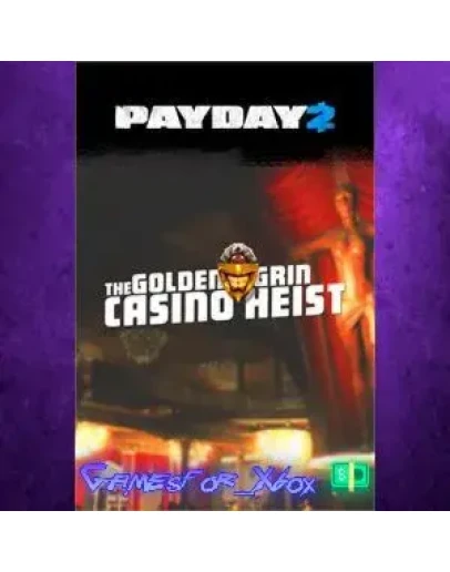 PAYDAY 2 CRIMEWAVE EDITION - The Golden Grin XBOX DLC PAYDAY 2 CRIMEWAVE EDITION - The Golden Grin XBOX DLC