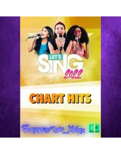 Let's Sing 2022 Chart Hits Song Pack XBOX DLC