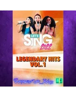 Let's Sing 2022 Legendary Hits Vol. 1 Song P XBOX DLC