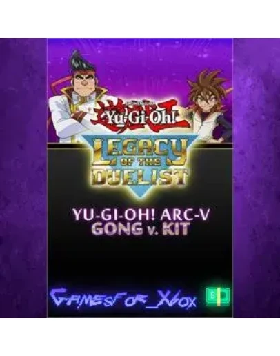 Yu-Gi-Oh! ARC-V Gong v. Kit XBOX DLC Yu-Gi-Oh! ARC-V Gong v. Kit XBOX DLC