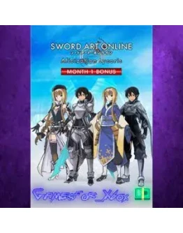 SWORD ART ONLINE Alicization Lycoris Month 1 XBOX DLC SWORD ART ONLINE Alicization Lycoris Month 1 XBOX DLC