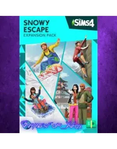 The Sims 4 Snowy Escape Expansion Pack XBOX DLC The Sims 4 Snowy Escape Expansion Pack XBOX DLC