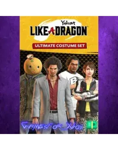 Yakuza Like a Dragon Ultimate Costume Set XBOX DLC Yakuza Like a Dragon Ultimate Costume Set XBOX DLC