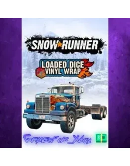 SnowRunner - Loaded Dice Vinyl Wrap XBOX DLC SnowRunner - Loaded Dice Vinyl Wrap XBOX DLC